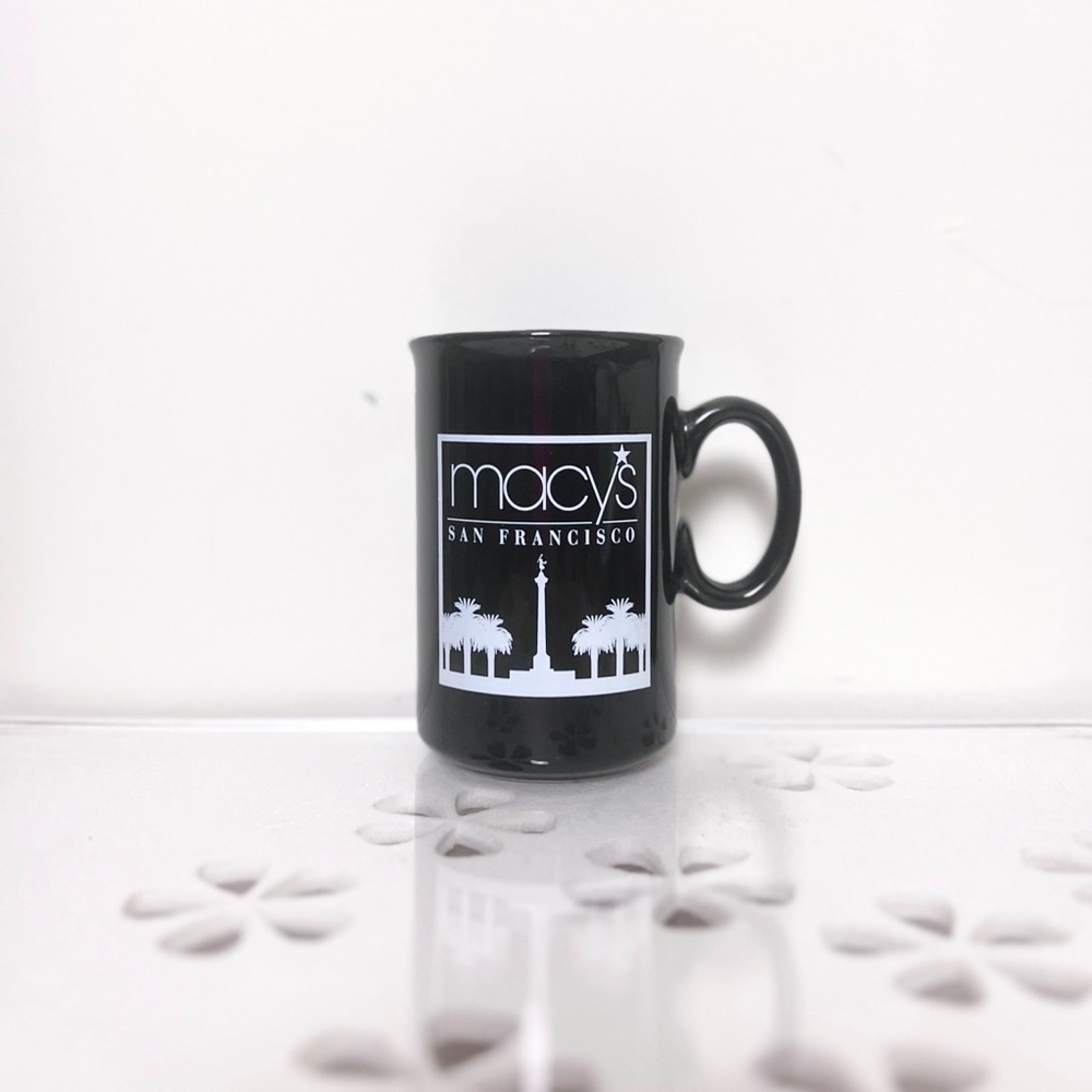MACY'S SAN FRANCISCO DEWEY MONUMENT UNION SQUARE SKYLINE COFFEE & TEA MUG